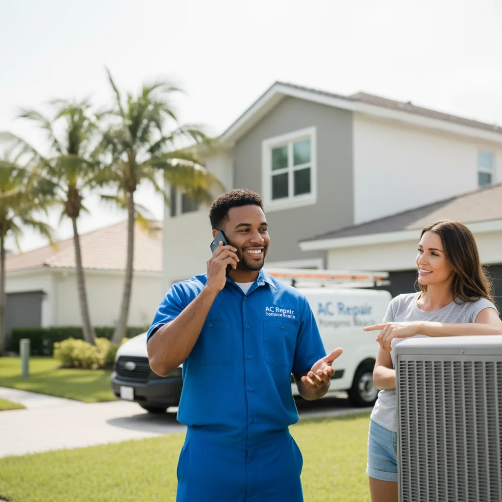 AC Repair Pompano Beach customer support in Pembroke Park